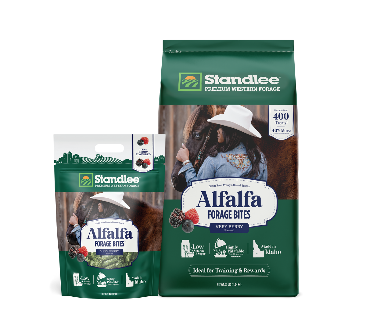 Alfalfa Forage Bites - Very Berry Flavored