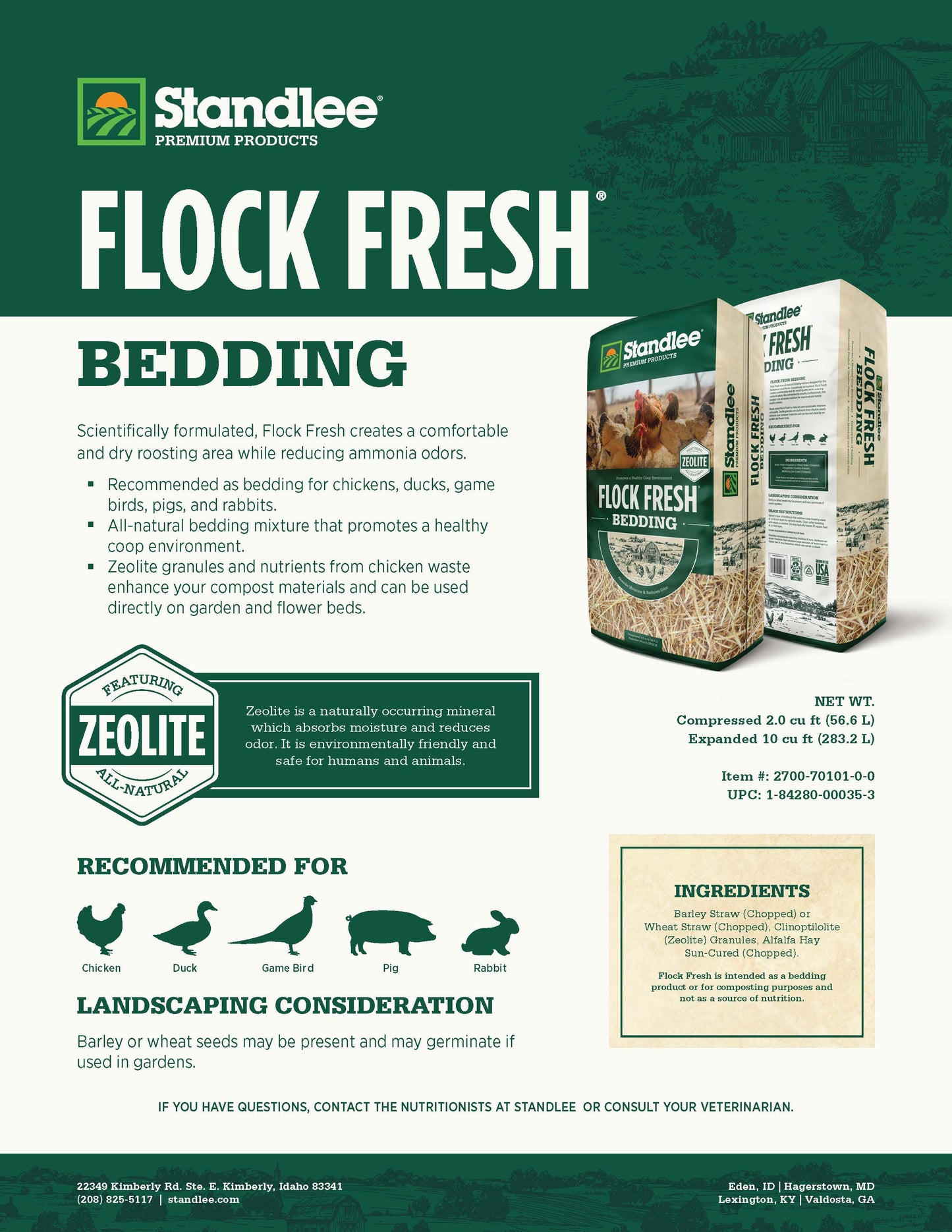 Flock Fresh - 40lbs