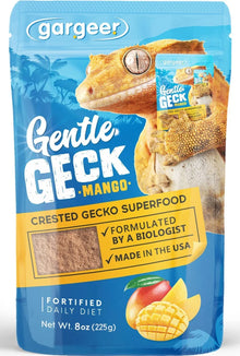 Gargeer Complete Crested Gecko Food Diet Mango - 8oz