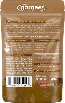 Gargeer Hermit Crab Protein Treat - 2oz
