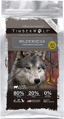 Timberwolf Wilderness Lamb Dog Food - 20lb