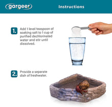 Gargeer Hermit Crab Soaking Salt - 3oz