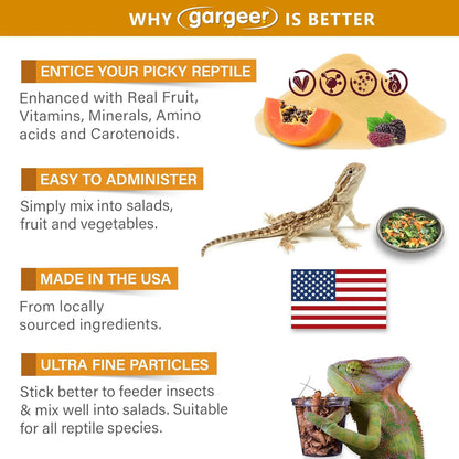 Gargeer Bee Pollen for The Picky Reptile - 4oz