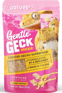 Gargeer Complete Crested Gecko Food Diet Breeder - 8oz