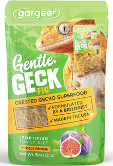 Gargeer Complete Crested Gecko Food Diet Fig - 8oz