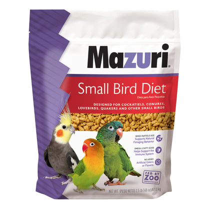 Mazuri Small Bird Diet 56A6 - 2.5lb