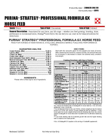 Purina Strategy GX 35WS - 50lb