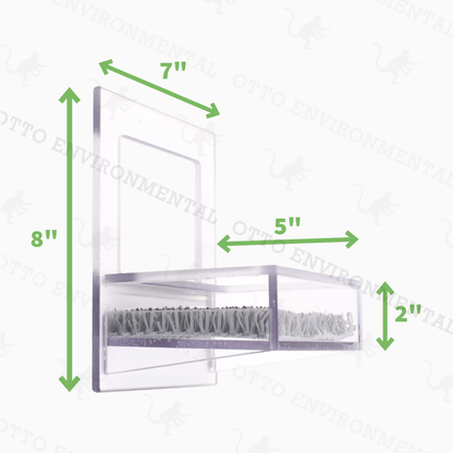 Acrylic Tray Forager - Primate Enrichment System