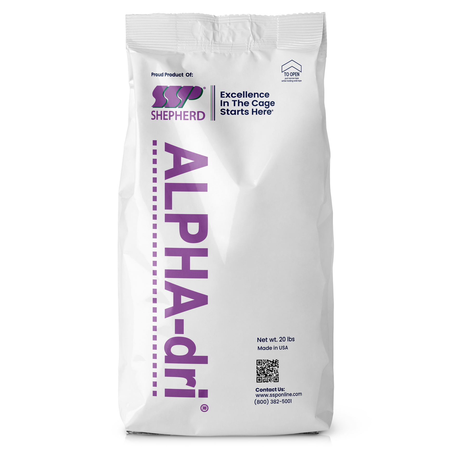 Shepherd Alpha-Dri Bedding - 20lb – Exotic Animal Supply