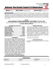 Purina AntlerMax Breeder Textured 17-6 CL GD 59UM - 50lb