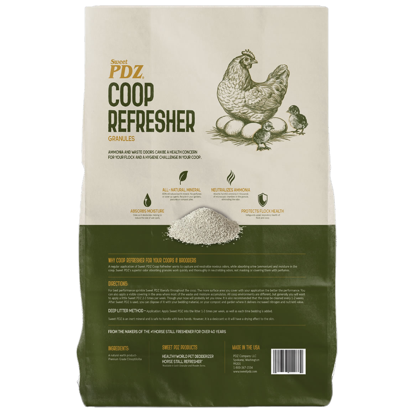 Sweet PDZ Coop Refresher - 10lb