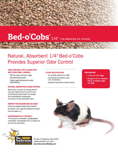 Bed-o'Cobs 1/4" Irradiated - 28lb