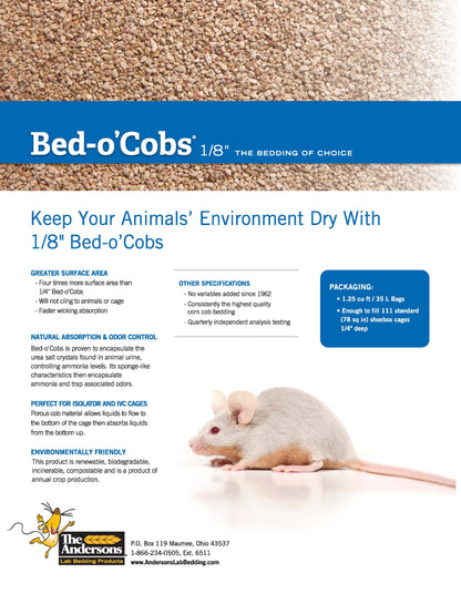 Bed-o'Cobs 1/8" Irradiated - 38lb