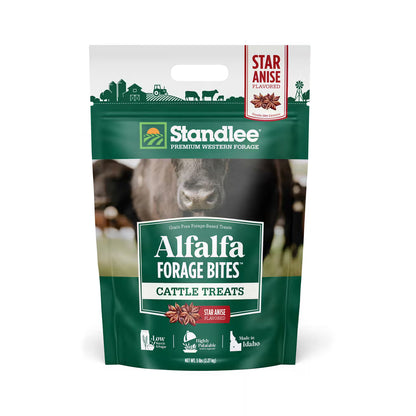 Alfalfa Forage Bites for Cattle - Star Anise Flavored