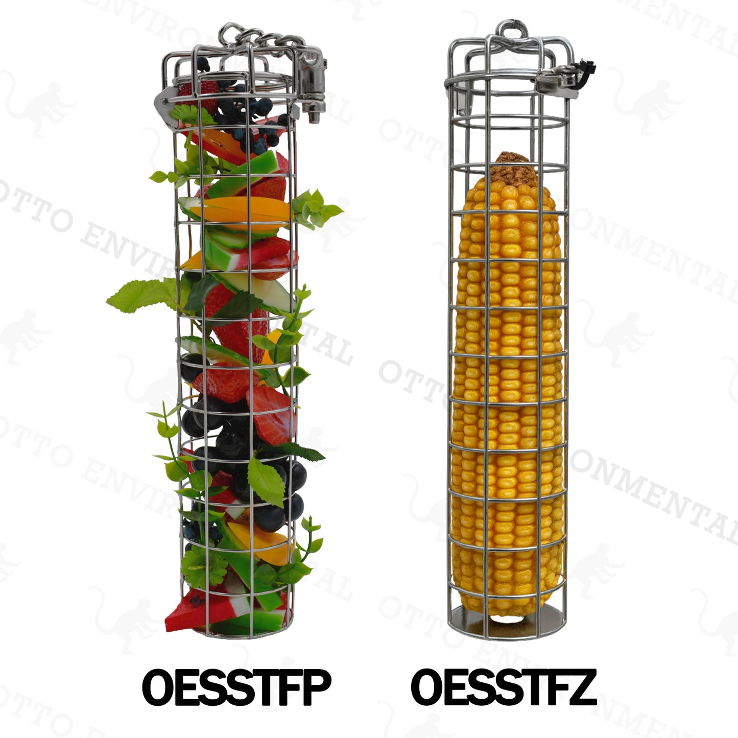 Stainless Steel Corn Treat Feeder