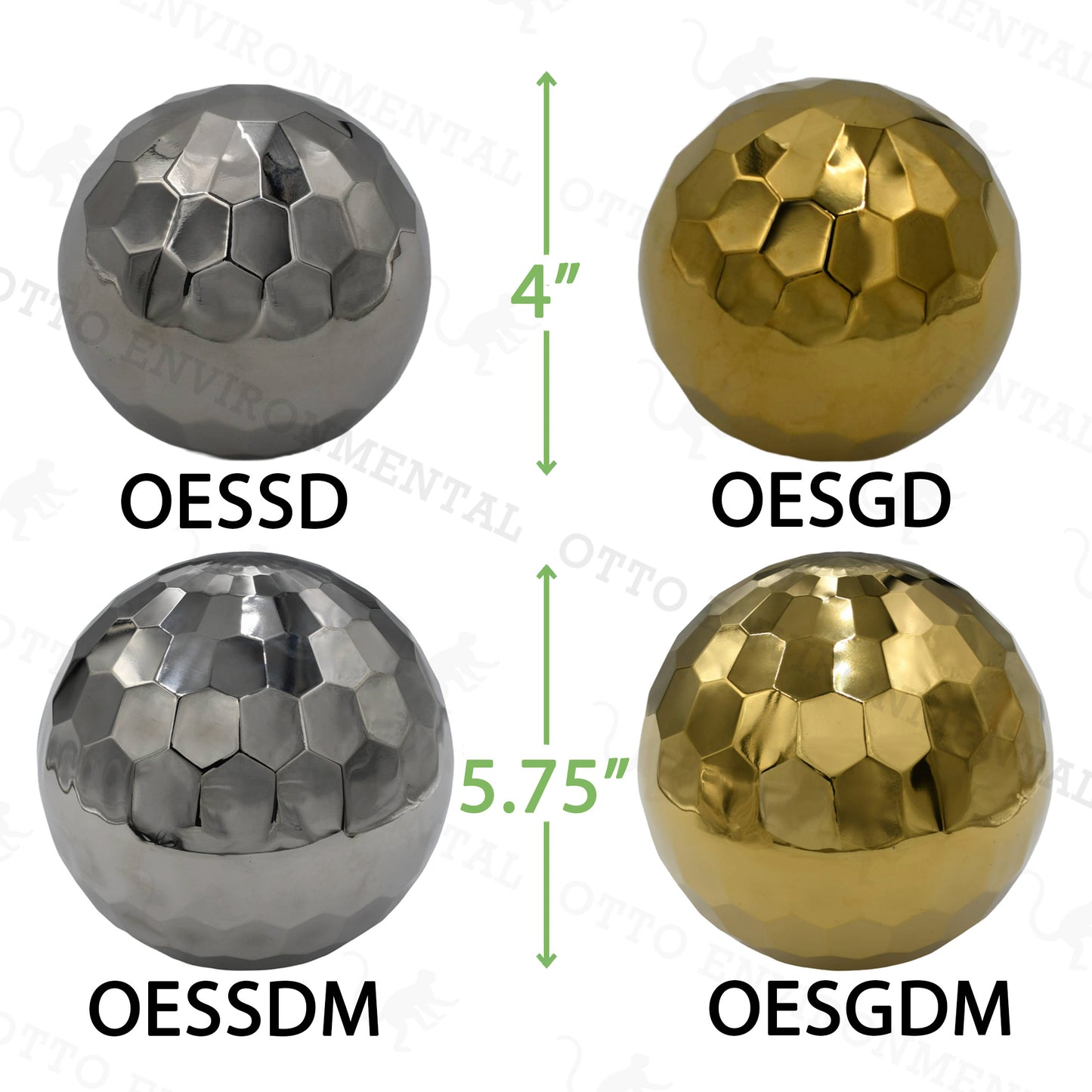 Reflective Sensory Steel Diamond Balls