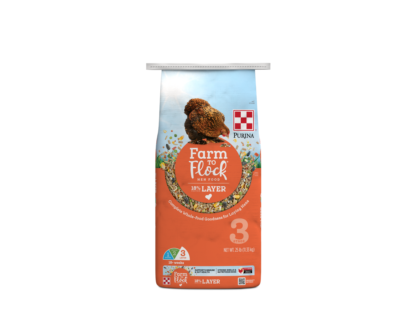 Purina Farm to Flock 18 Layer 526A - 25lb
