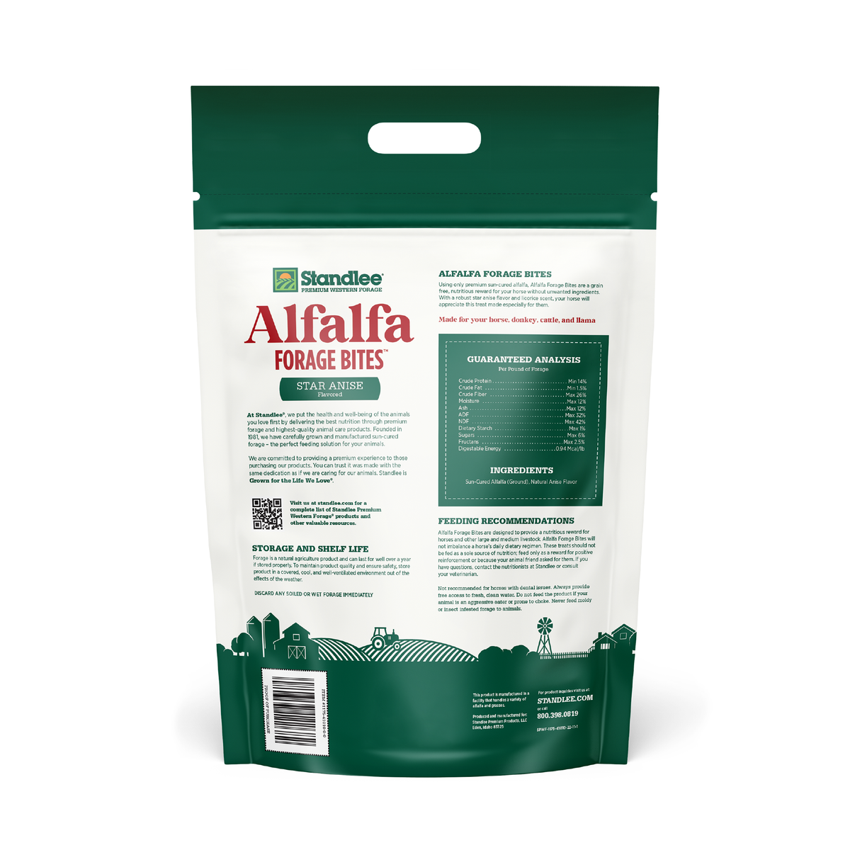 Alfalfa Forage Bites - Star Anise Flavored