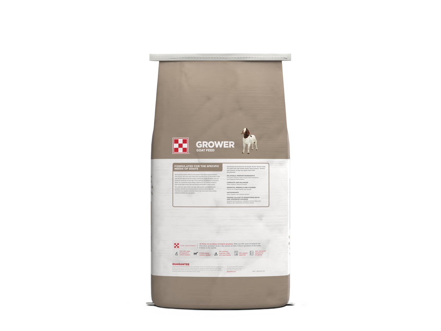 Purina Goat Grow 16 Plus Up DQ .0015 55LX - 50lb