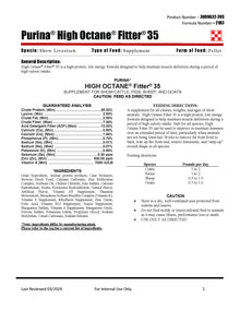 Purina High Octane Fitter 35 21B3 - 40lb