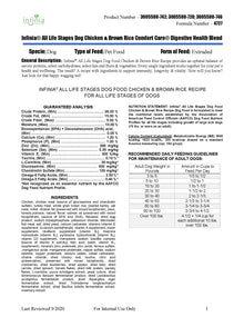 Infinia All Life Stages Dog Food Chicken & Brown Rice - 4727