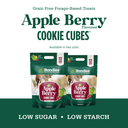 Apple Berry Cookie Cubes