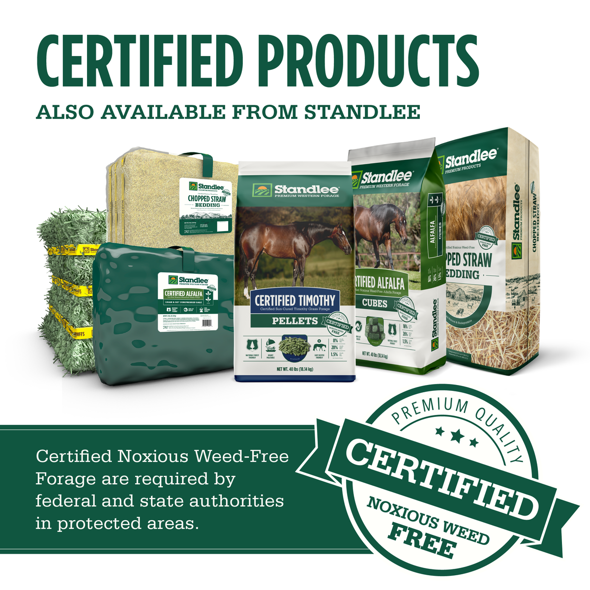Certified Timothy Grass Pellets - 40lbs