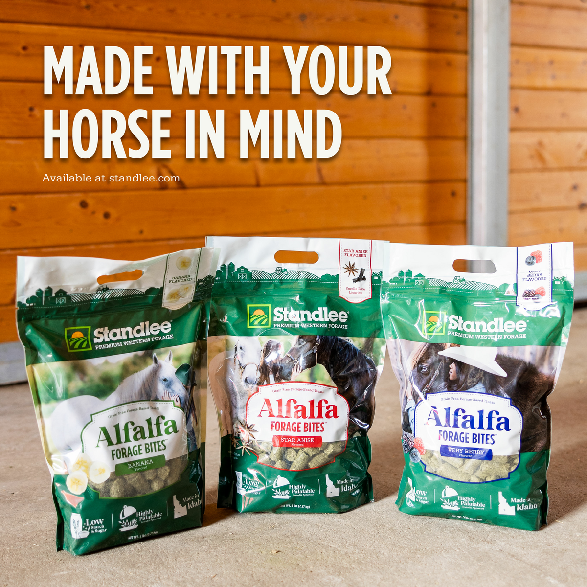 Alfalfa Forage Bites - Star Anise Flavored