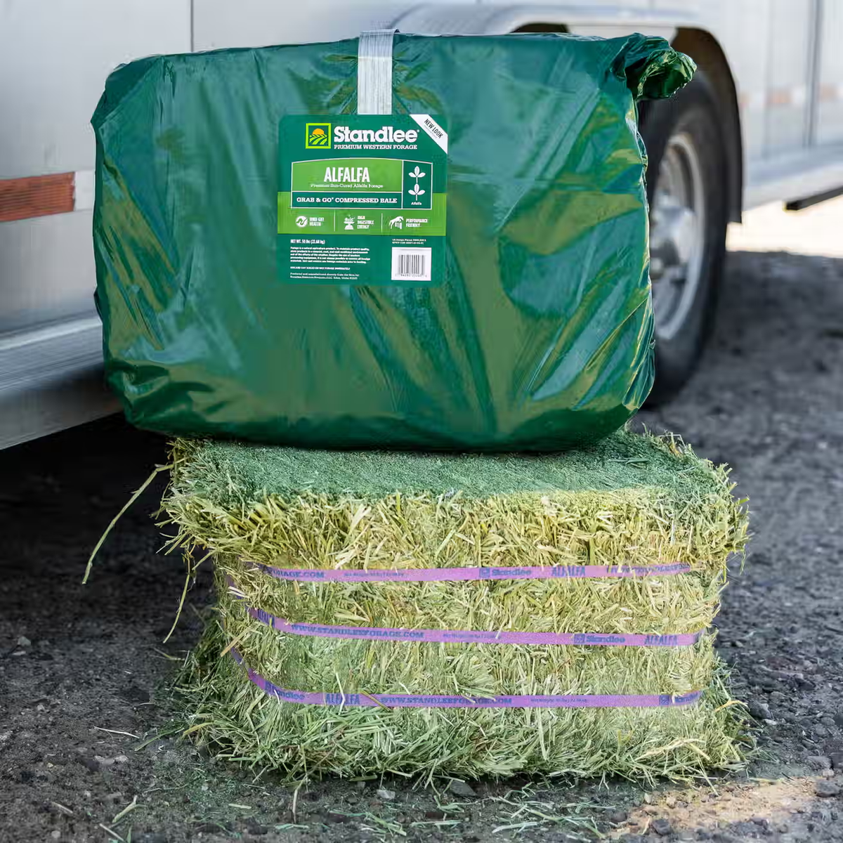 Alfalfa Grab & Go Bale - 50lbs