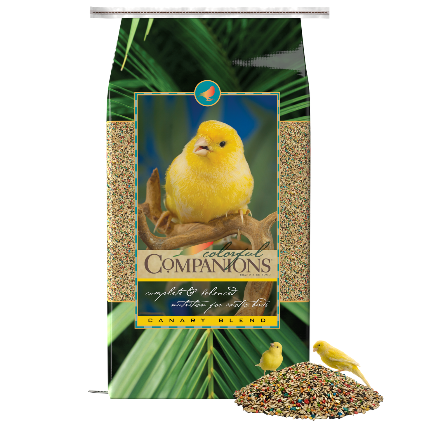 Colorful Companions Canary Blend - 25lb