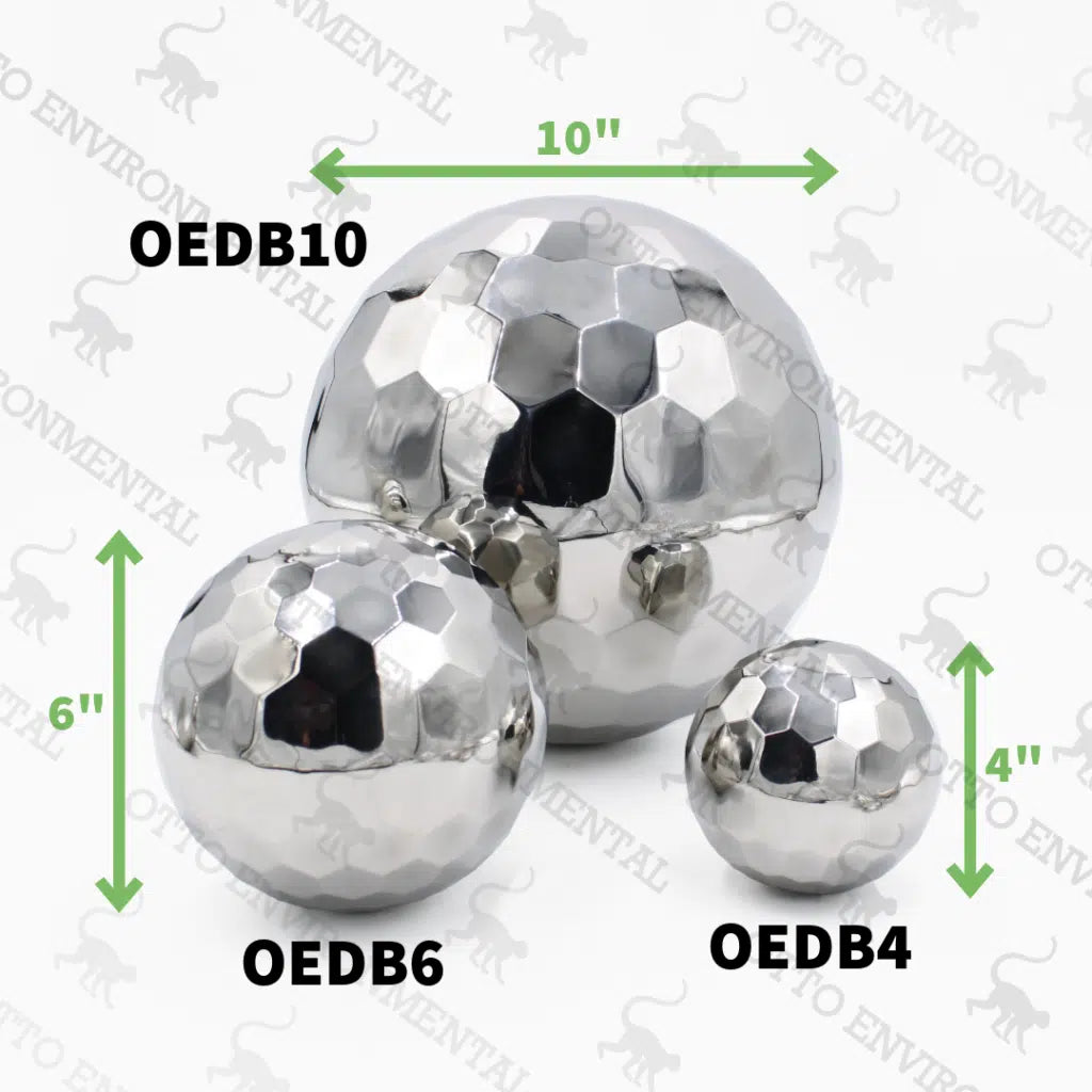 Reflective Sensory Balls - Stainless Steel