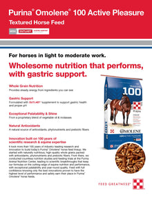 Purina Omolene 100 Pleasure 35S7 - 50lb