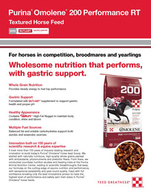 Purina Omolene 200 RT 35SQ - 50lb