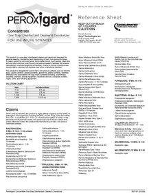 Peroxigard™ Concentrate - 5 Gallon Pail