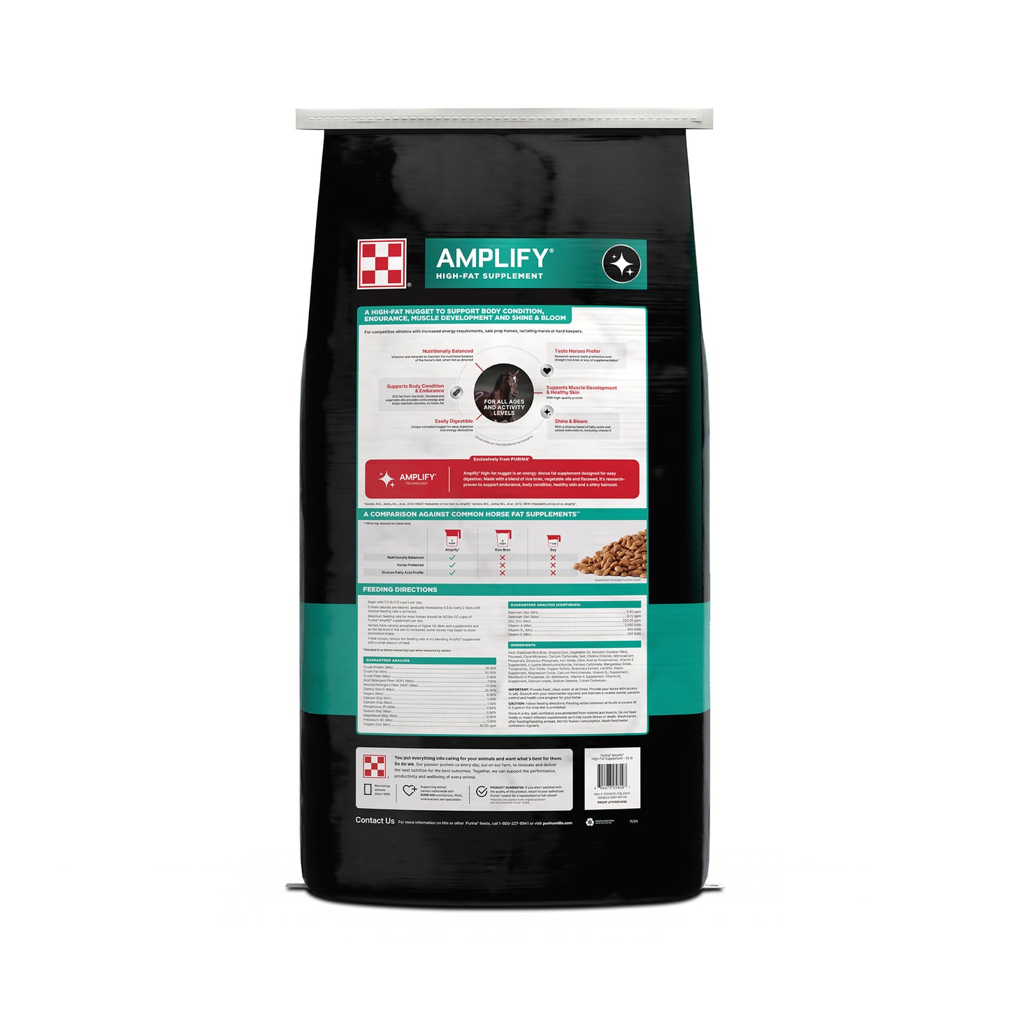 Purina Amplify Equine Supplement 35HC
