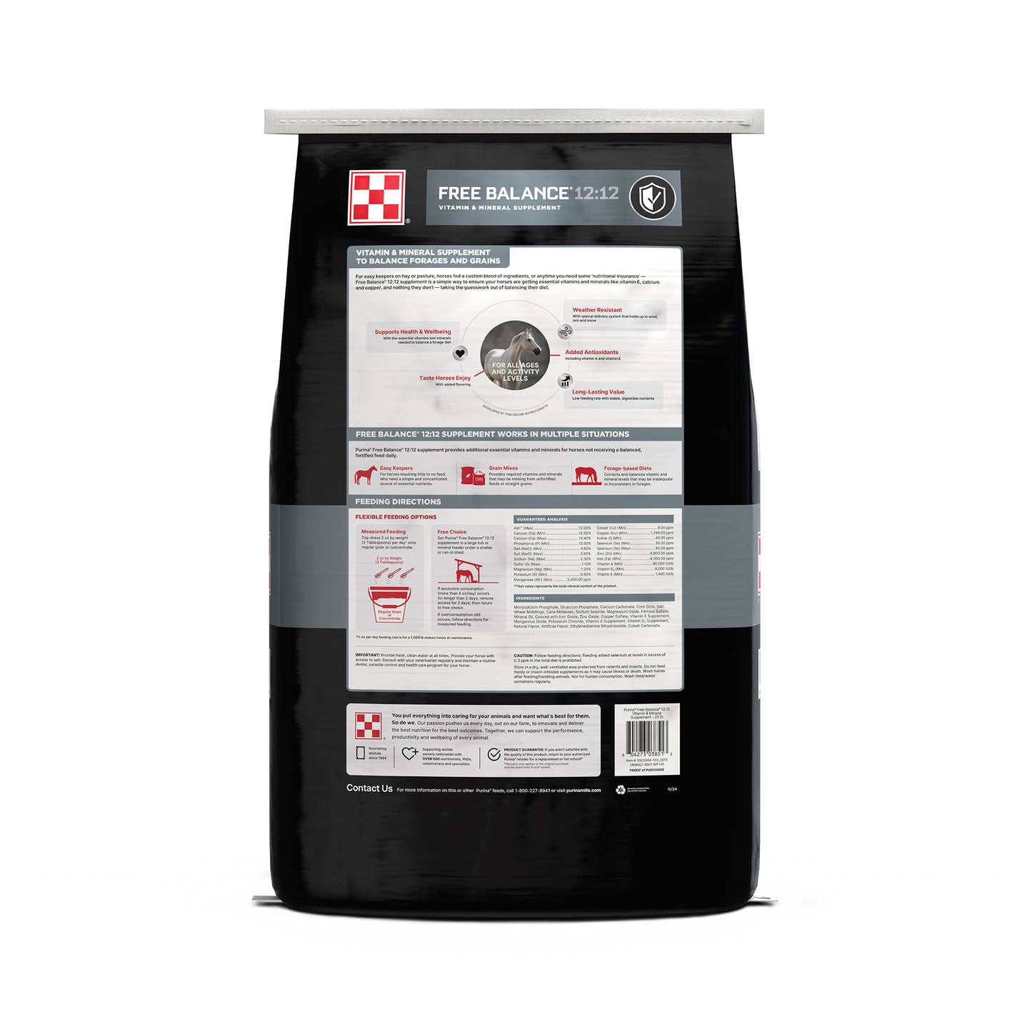 Purina Free Balance 12-12 Supplement 35FE - 25lb