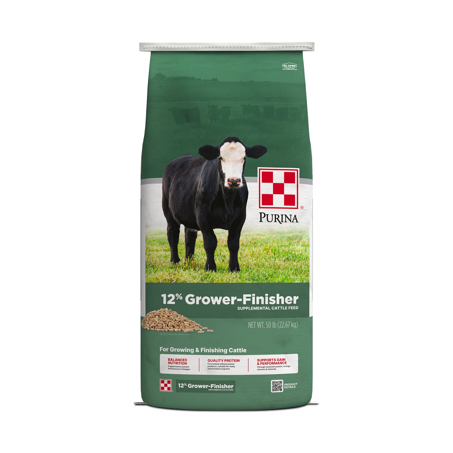 Purina Cattle Grower/Finisher 12 398V - 50lb