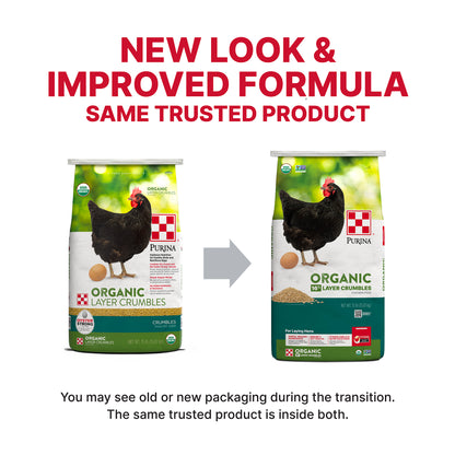 Purina Organic Layer Crumbles 627L - 35lb