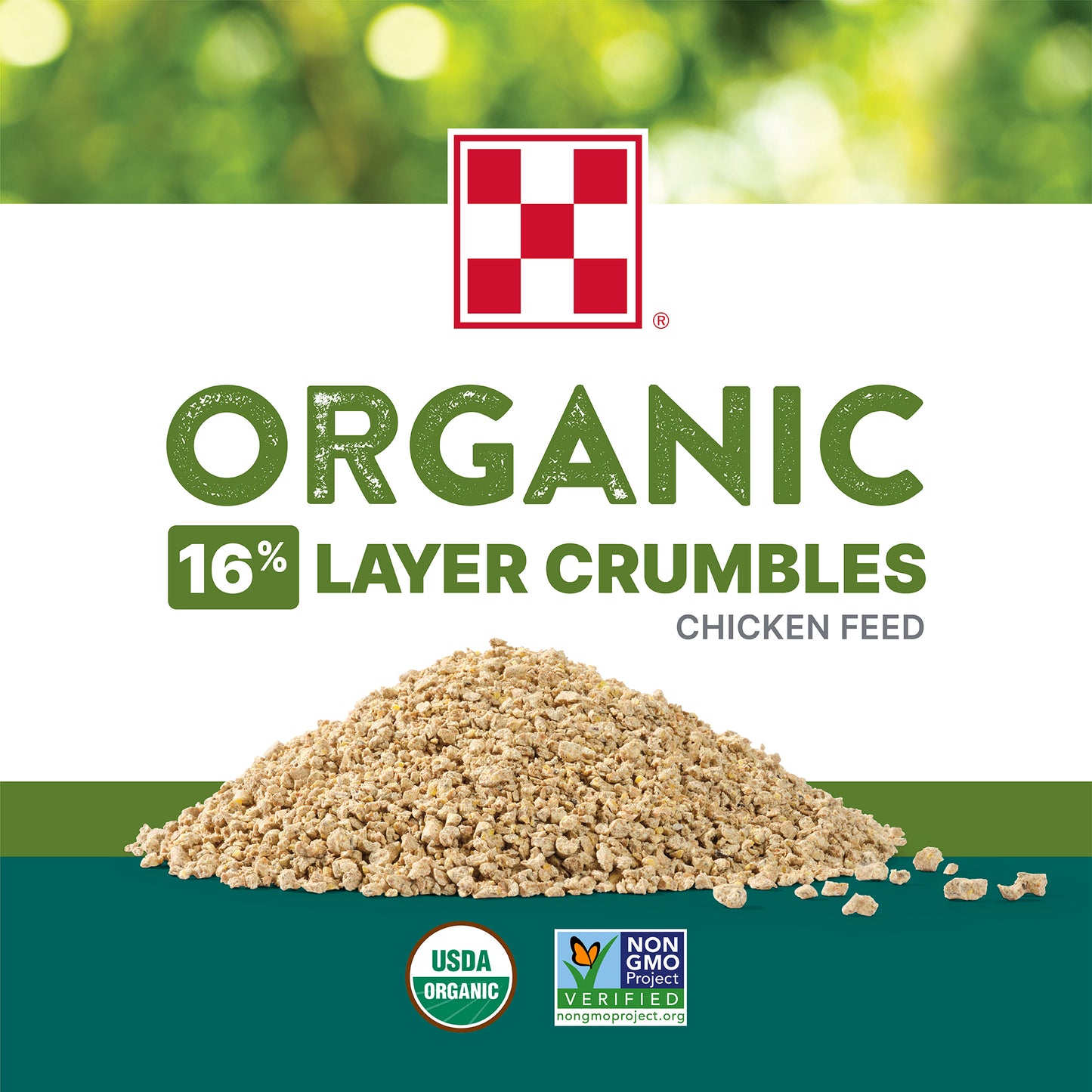 Purina Organic Layer Crumbles 627L - 35lb