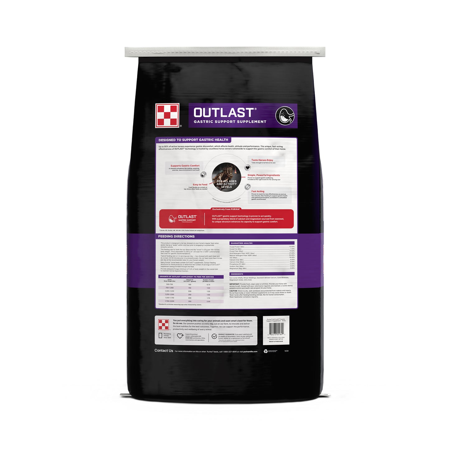Purina Outlast Gastric Support Supp 35XA