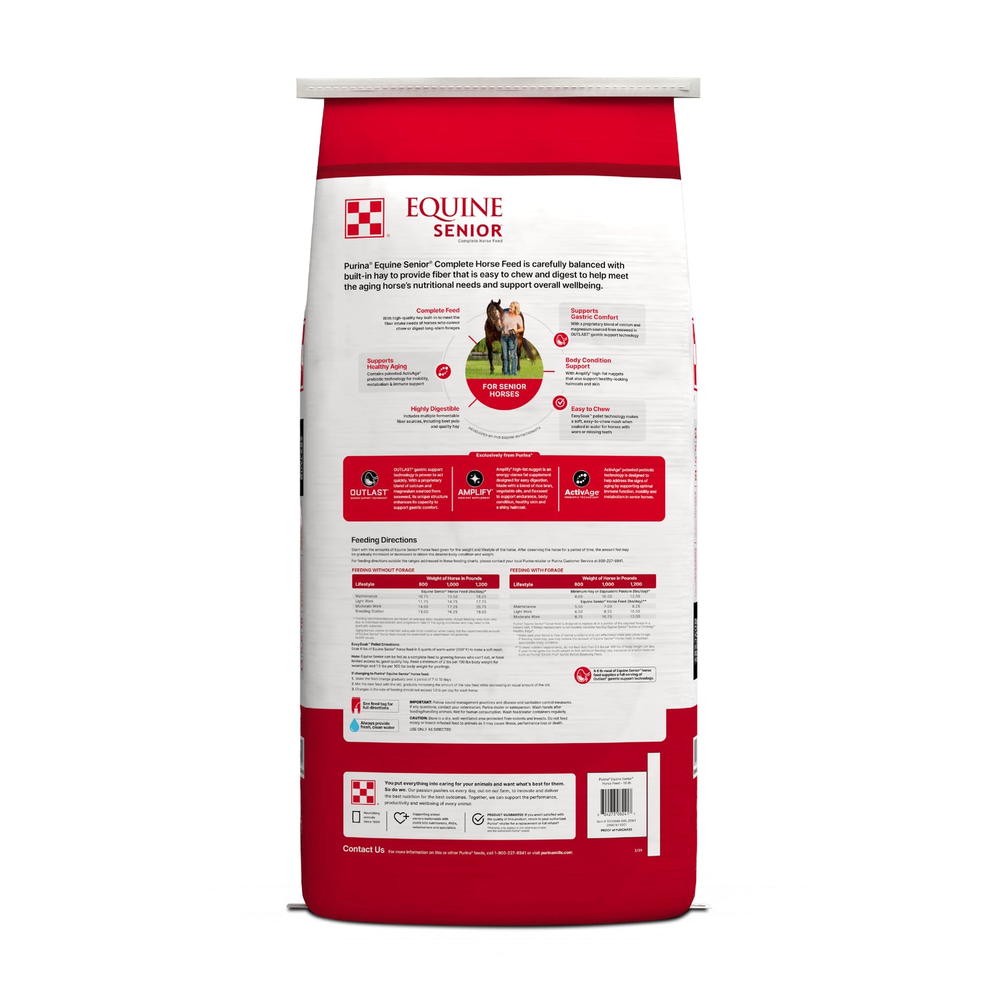 Purina Equine Senior 35WY - 50lb