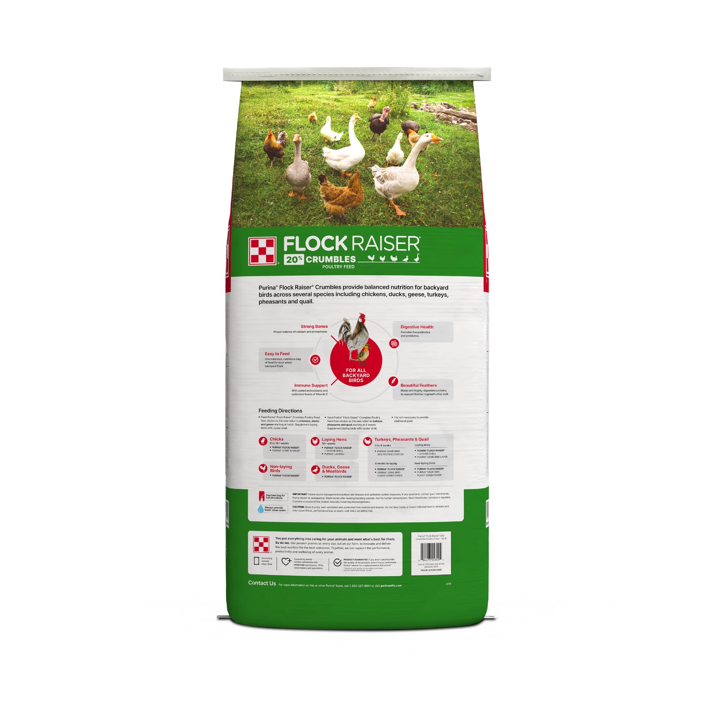Purina Flock Raiser Crumbles 61HM