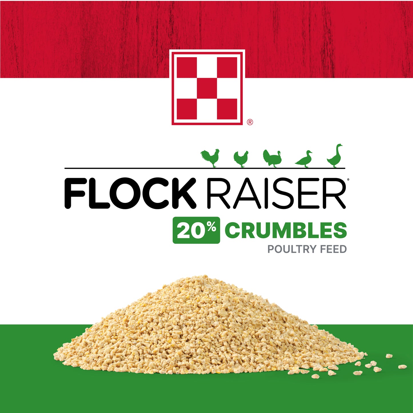 Purina Flock Raiser Crumbles 61HM