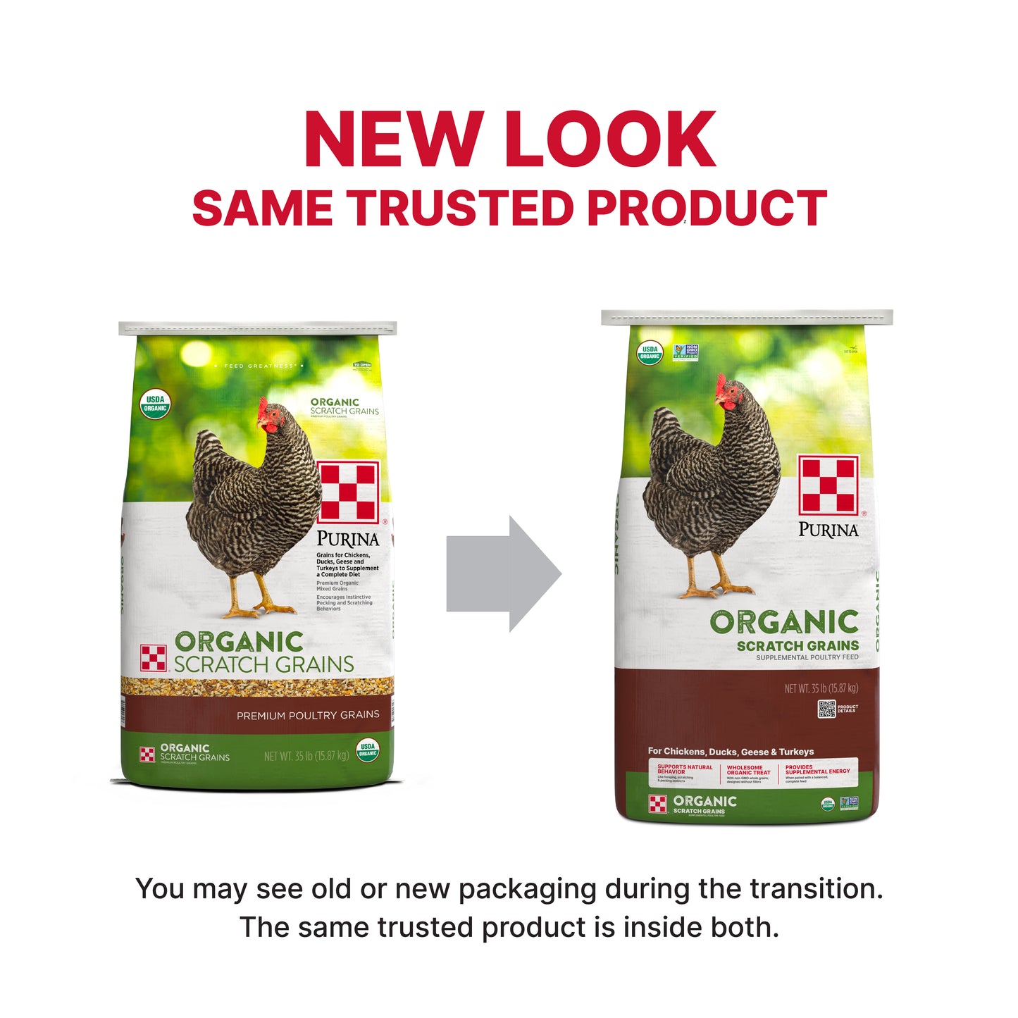 Purina Organic Scratch L5GC - 35lb