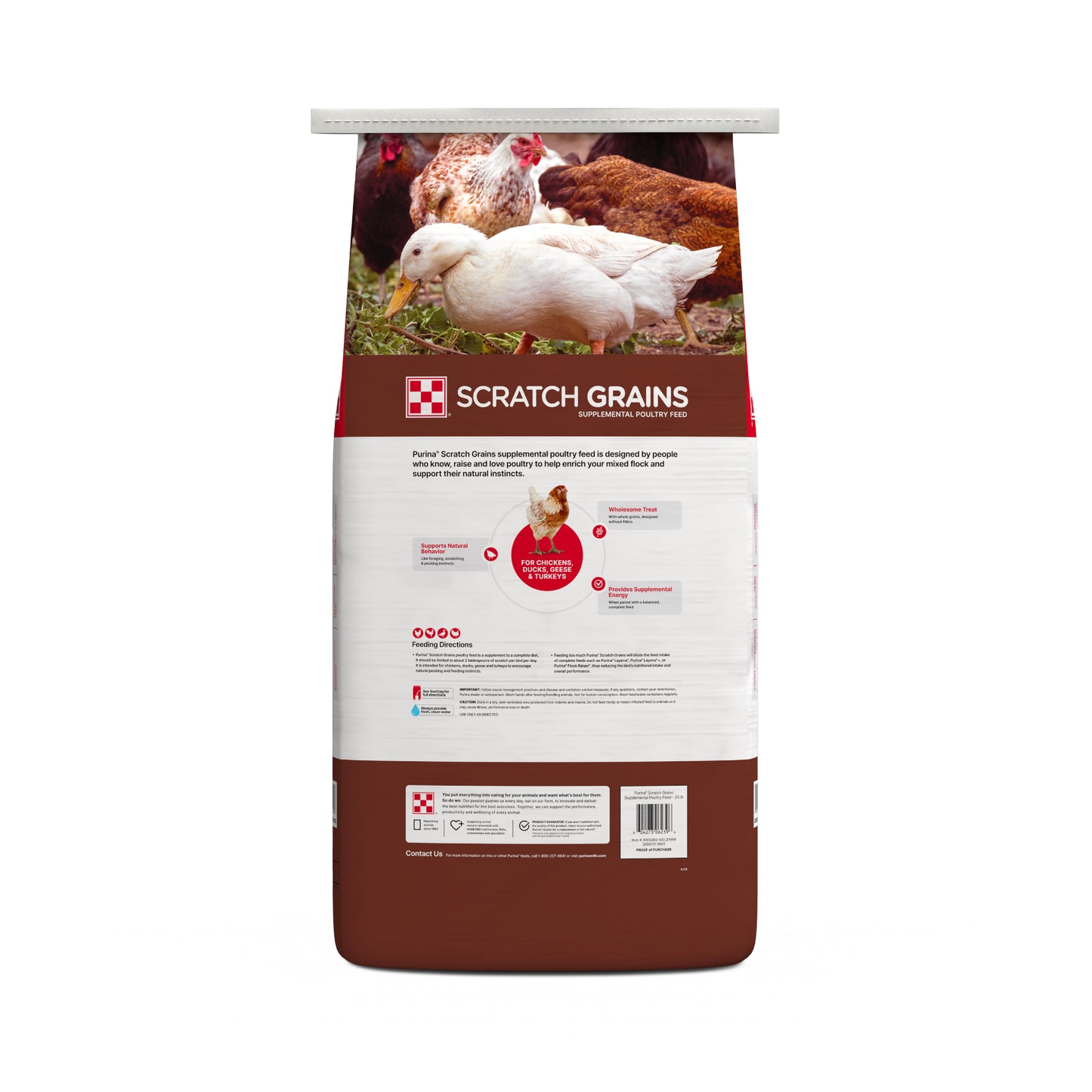 Purina Scratch Grain 61WW - 25lb