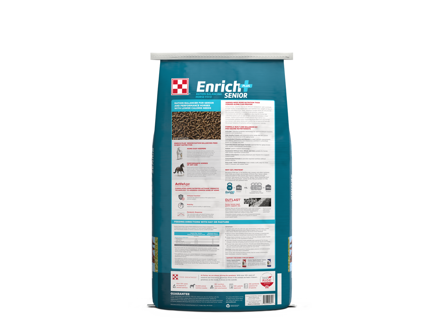 Purina Enrich Plus Senior 3H00 - 50lb