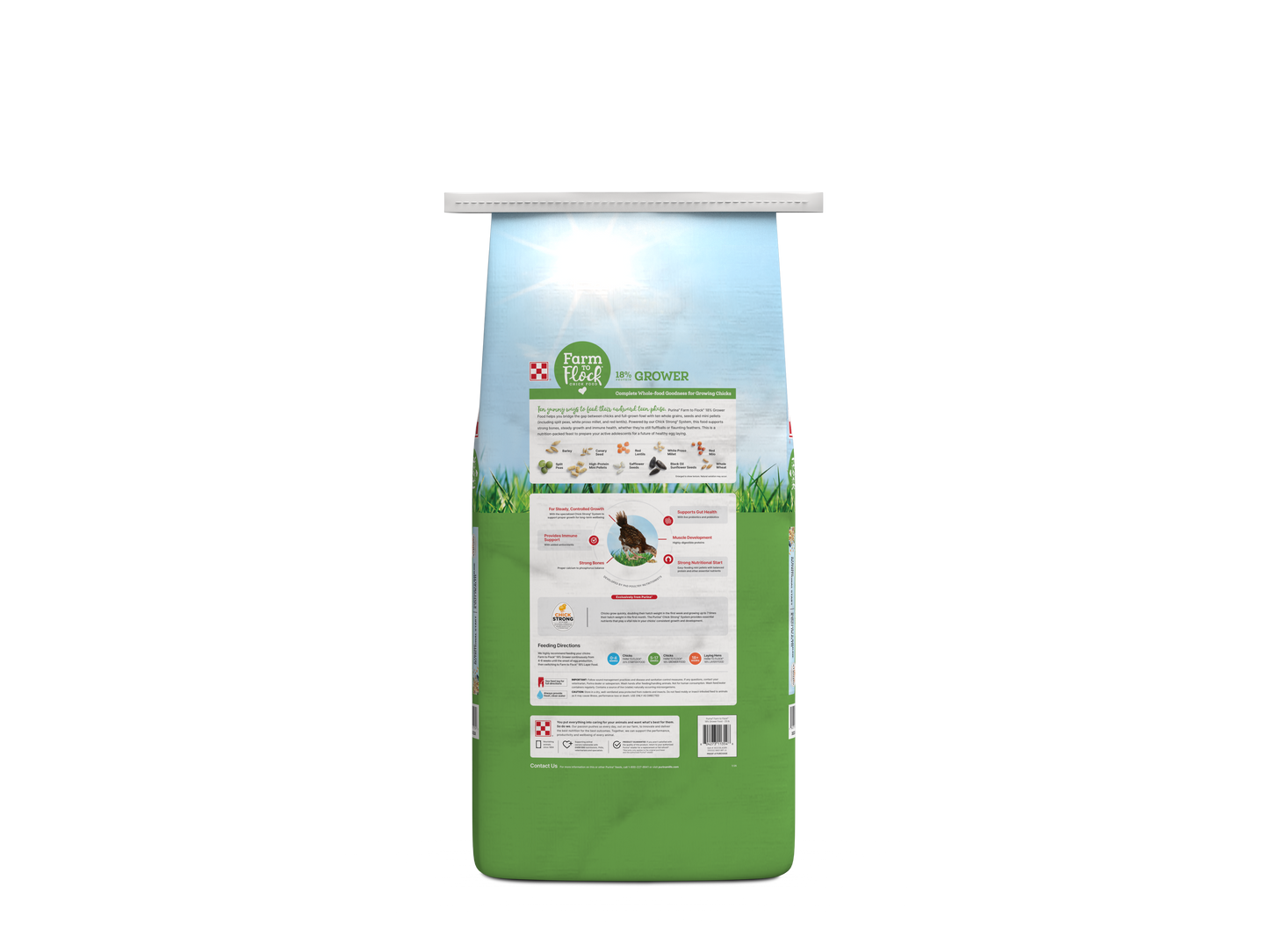 Purina Farm to Flock 18% Grower Chick 628N - 25lb