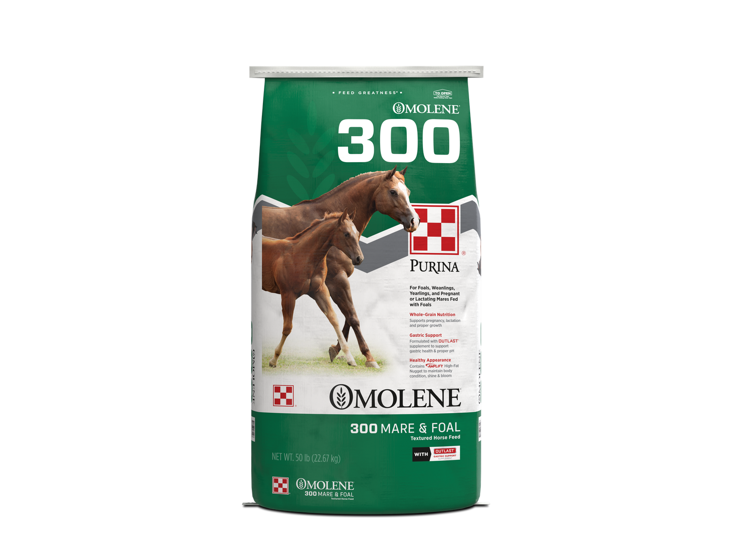 Purina Omolene 300 Mare + Foal 35SL - 50lb