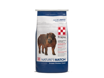 Purina Nature's Match Grower-Finisher 218K - 50lb