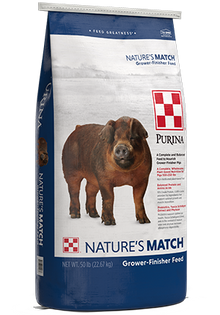 Purina Nature's Match Grower-Finisher 218K - 50lb